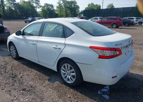2013 Nissan Sentra Sv из США, поврежденный, VIN 3N1AB7AP5DL715807